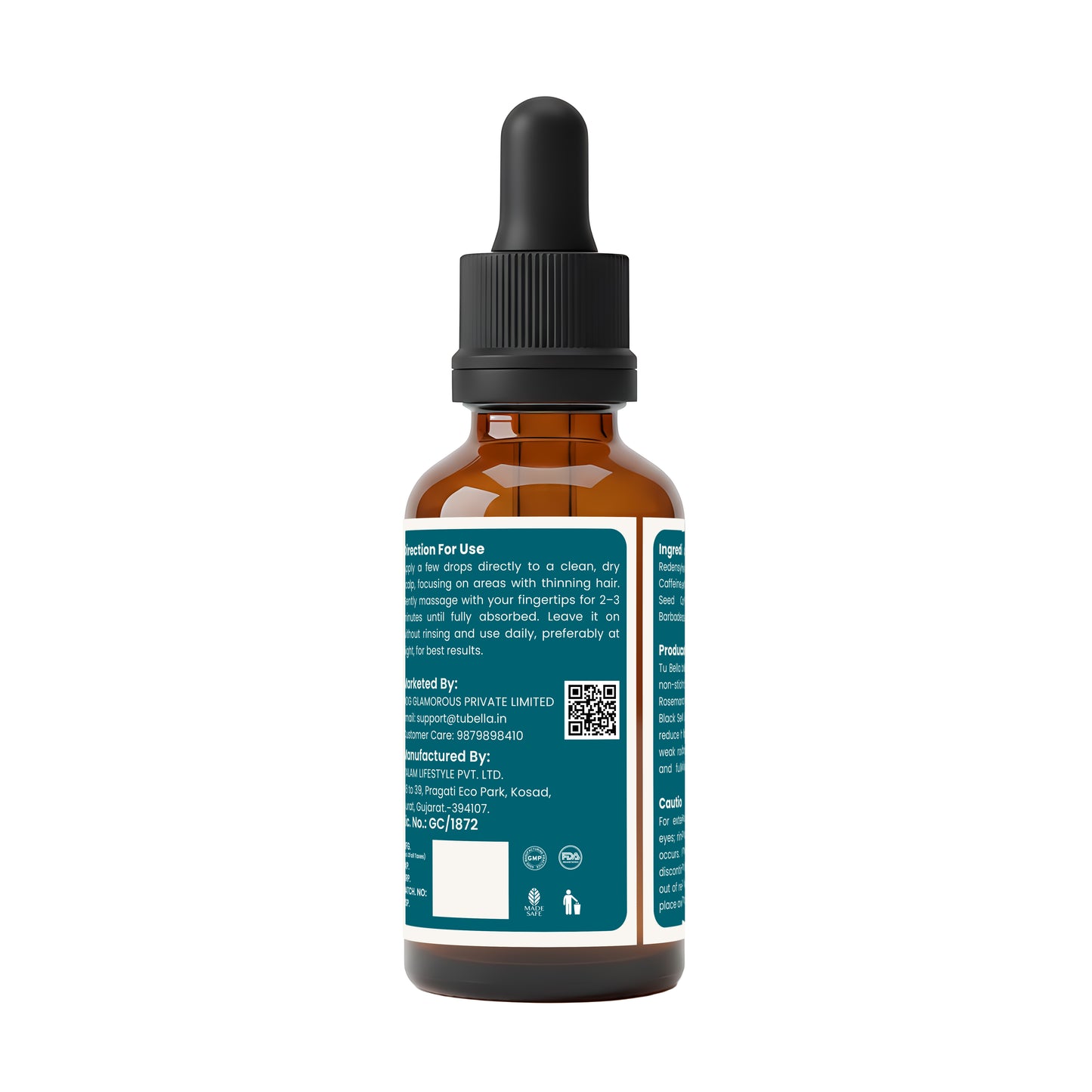 3% Redensyl, 4% Anagain & 5% Capilia Stem Cell Advanced Hair Growth Serum - 50ML